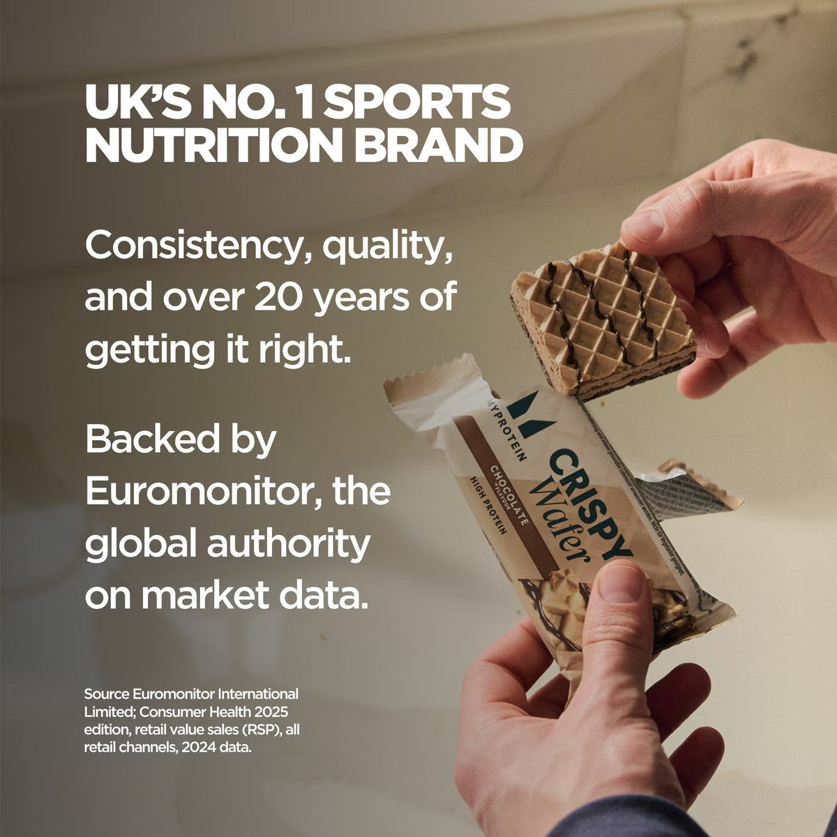Myprotein Premium Crispy Protein Wafer