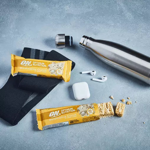 Optimum Nutrition Premium Marshmallow Crunch Protein Bar - 20g high protein