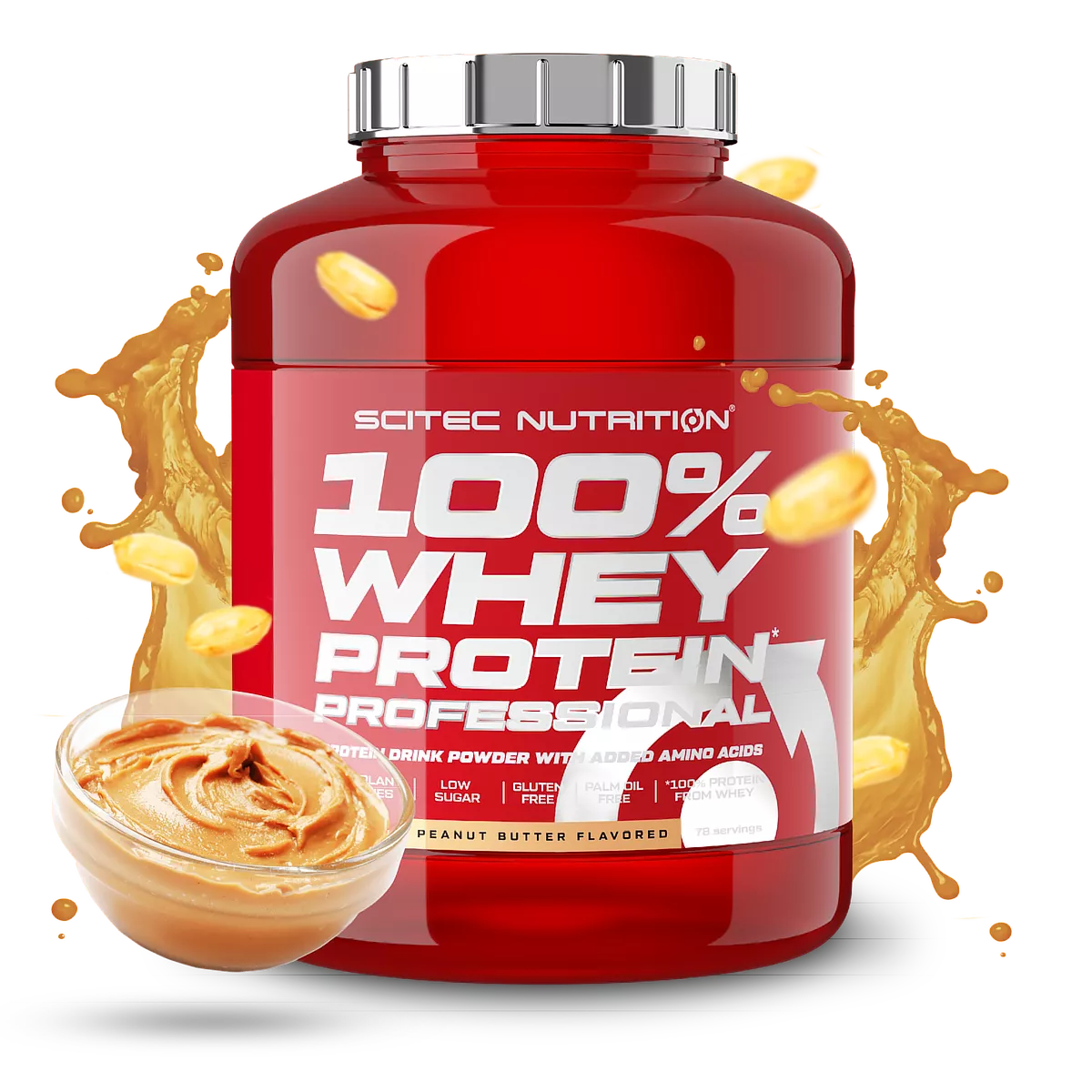 Scitec Nutrition Premium 100% Whey Protein Professional (2,35 kg)