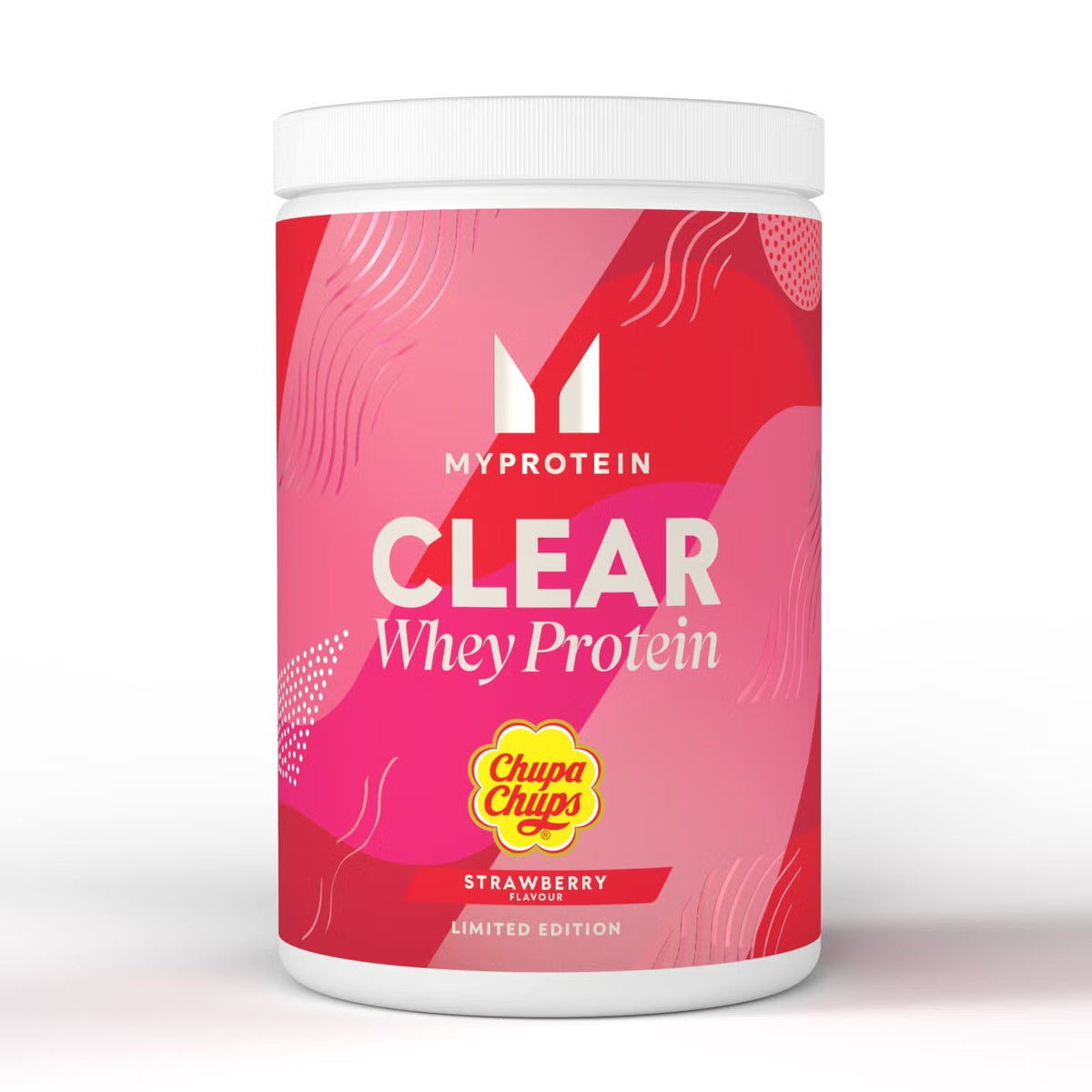 Myprotein Premium Clear Whey – Chupa Chups® Strawberry flavour