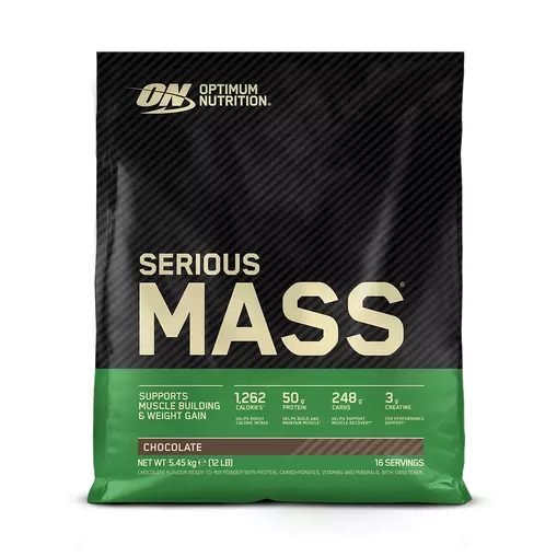 Optimum Nutrition High-Calorie Serious Mass Weight Gainer Protein Powder