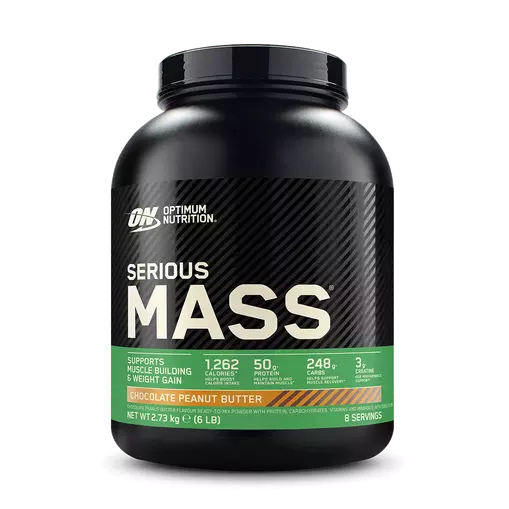 Optimum Nutrition High-Calorie Serious Mass Weight Gainer Protein Powder