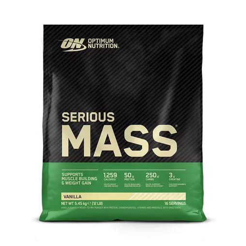 Optimum Nutrition High-Calorie Serious Mass Weight Gainer Protein Powder