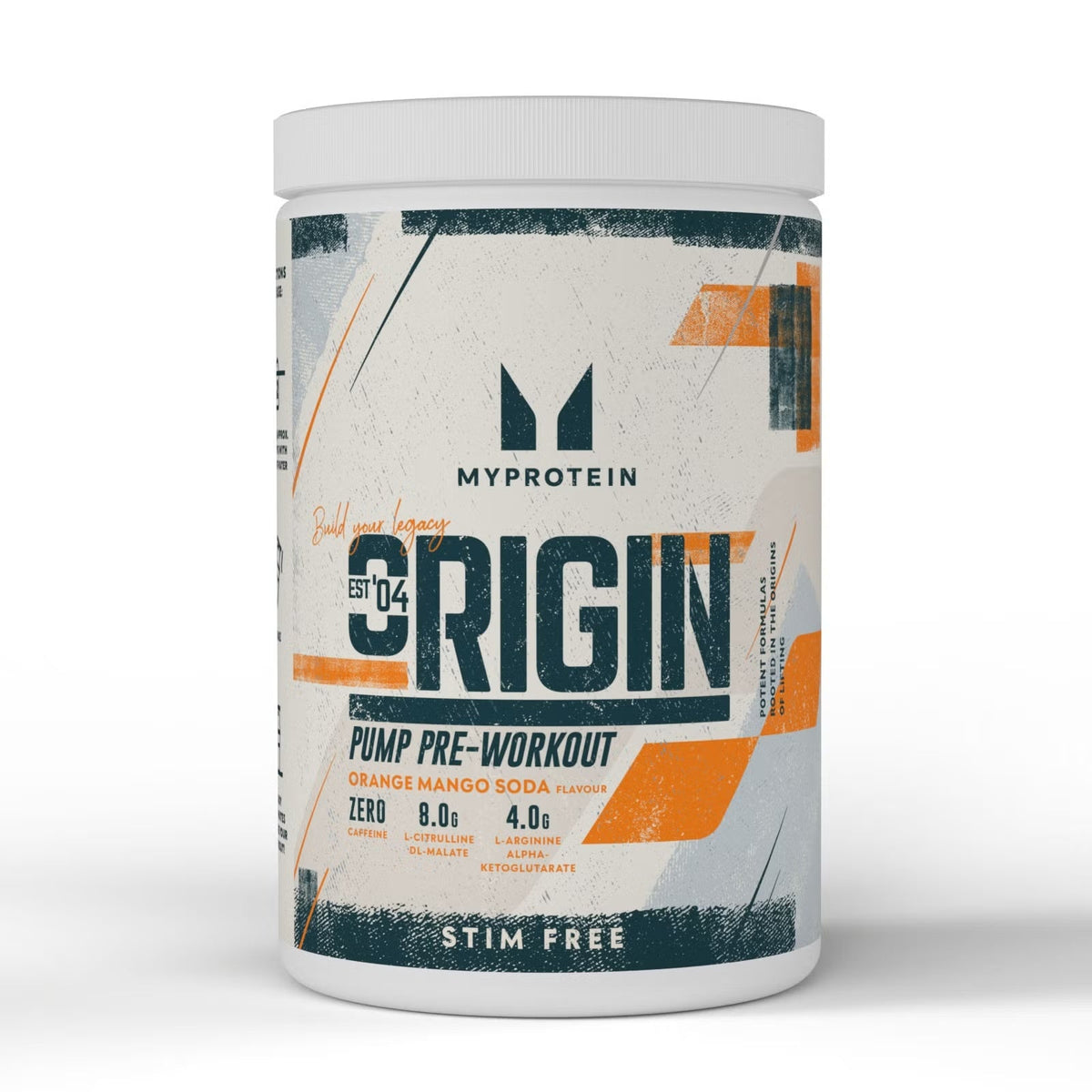 Myprotein Advanced Origin Pump Pre-Workout Stim-Free (Alpha)