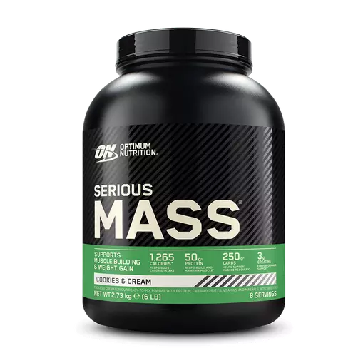 Optimum Nutrition High-Calorie Serious Mass Weight Gainer Protein Powder