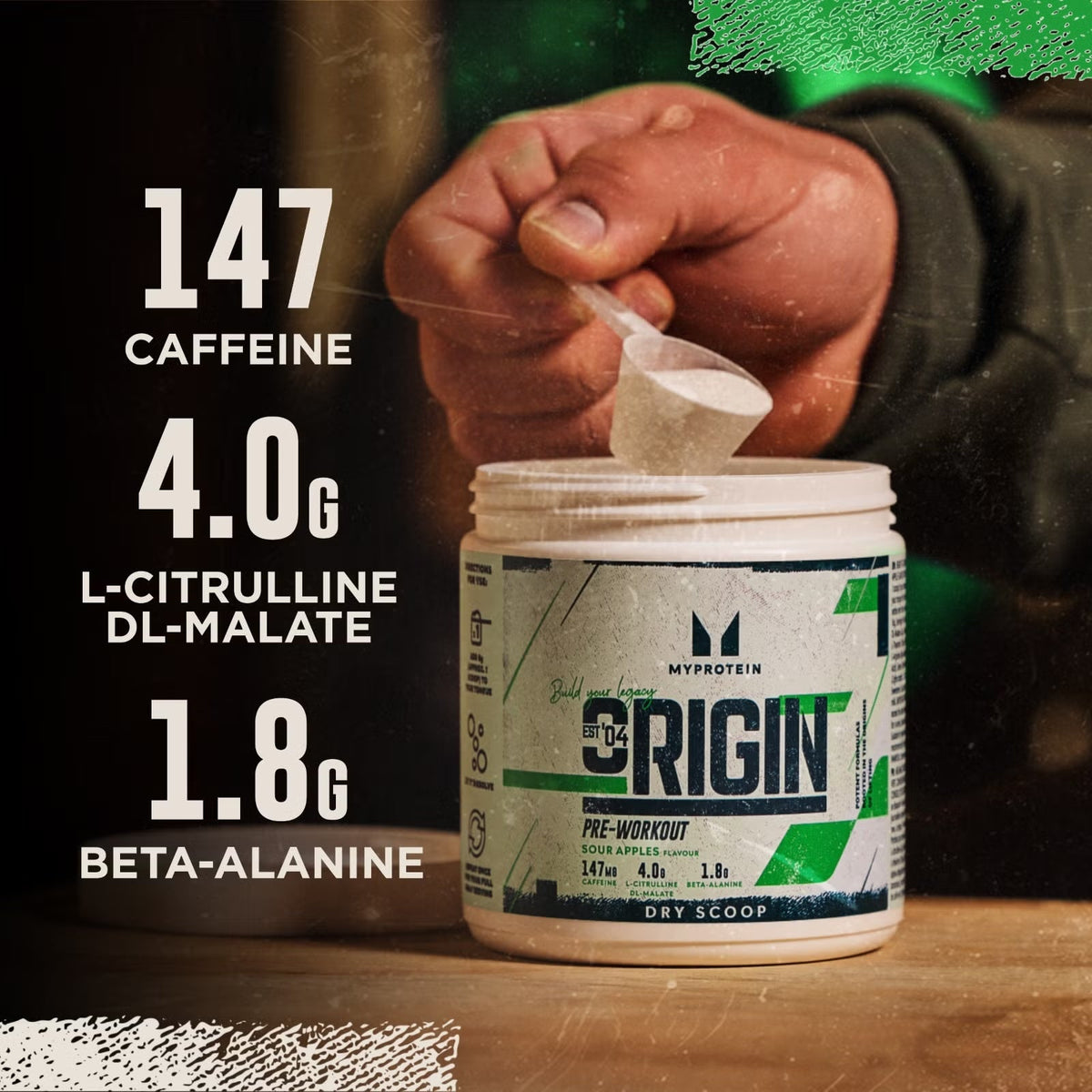 Myprotein Advanced Origin Pre-Workout Dry Scoop (Alpha)