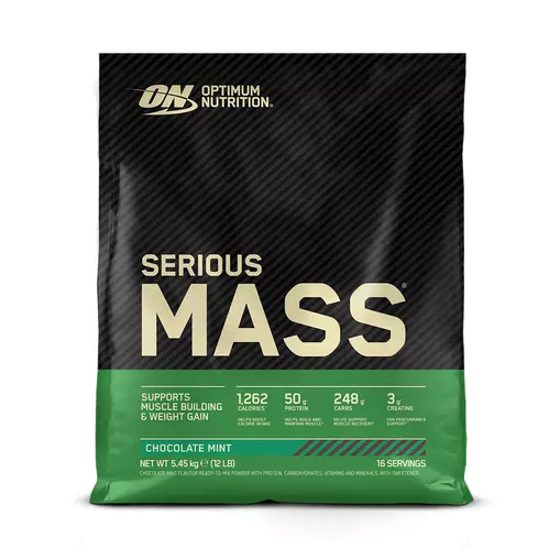 Optimum Nutrition High-Calorie Serious Mass Weight Gainer Protein Powder