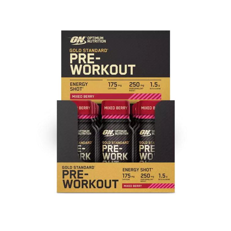 Advanced Gold Standard Pre-Workout Shot - 60ml (175mg caffeine)