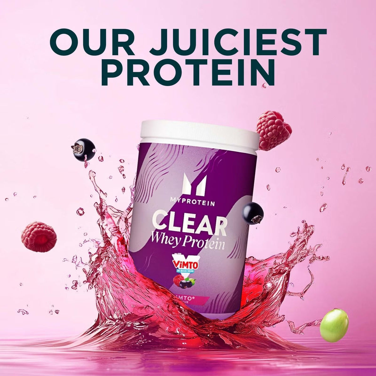 Myprotein Premium Clear Whey Protein – Vimto®